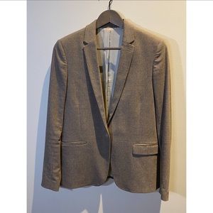 The kooples tan wool blazer